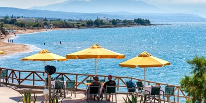 Rollstuhlgerechte Unterkunft - Barrierefreiheit-Merkmale: Für Gäste mit Gehbehinderung oder Rollstuhlfahrer - Sfakaki Kreta - Sfakaki Beach am Kretischen Meer Das Alkionis