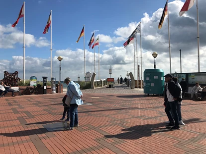 Rollstuhlgerechte Unterkunft - Unterkunftsart: Ferienhaus - Promenade von Grömitz an der Ostsee - Appartement Sorgenfrei in Grömitz