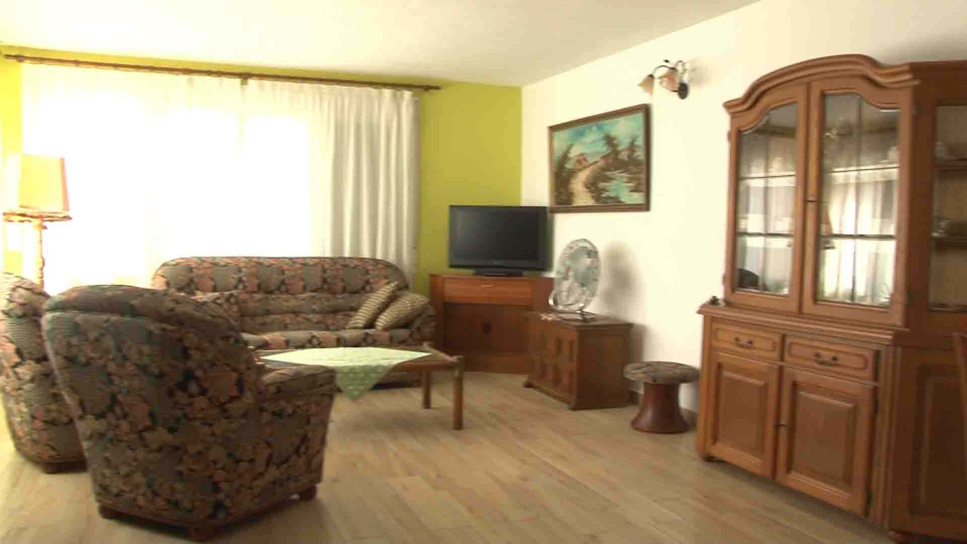 Rollstuhlgerechte Unterkunft - Wohnzimmer, barrierefreies Haus in Vinaròs, einer Stadt in Ostspanien - Adaptados