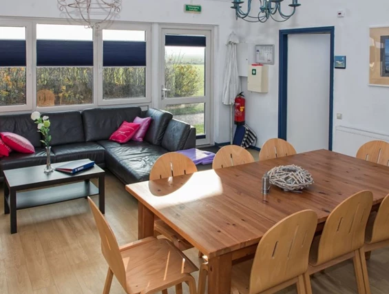 Rollstuhl-Urlaub: Barrierefreies 8-Personen-Ferienhaus - Modestia Groepsverblijf Texel