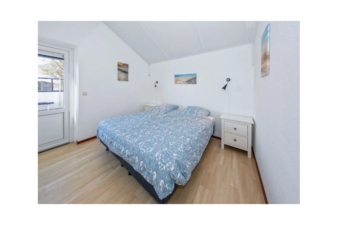 Rollstuhl-Urlaub: Doppelzimmer mit Doppelbett - Modestia Groepsverblijf Texel