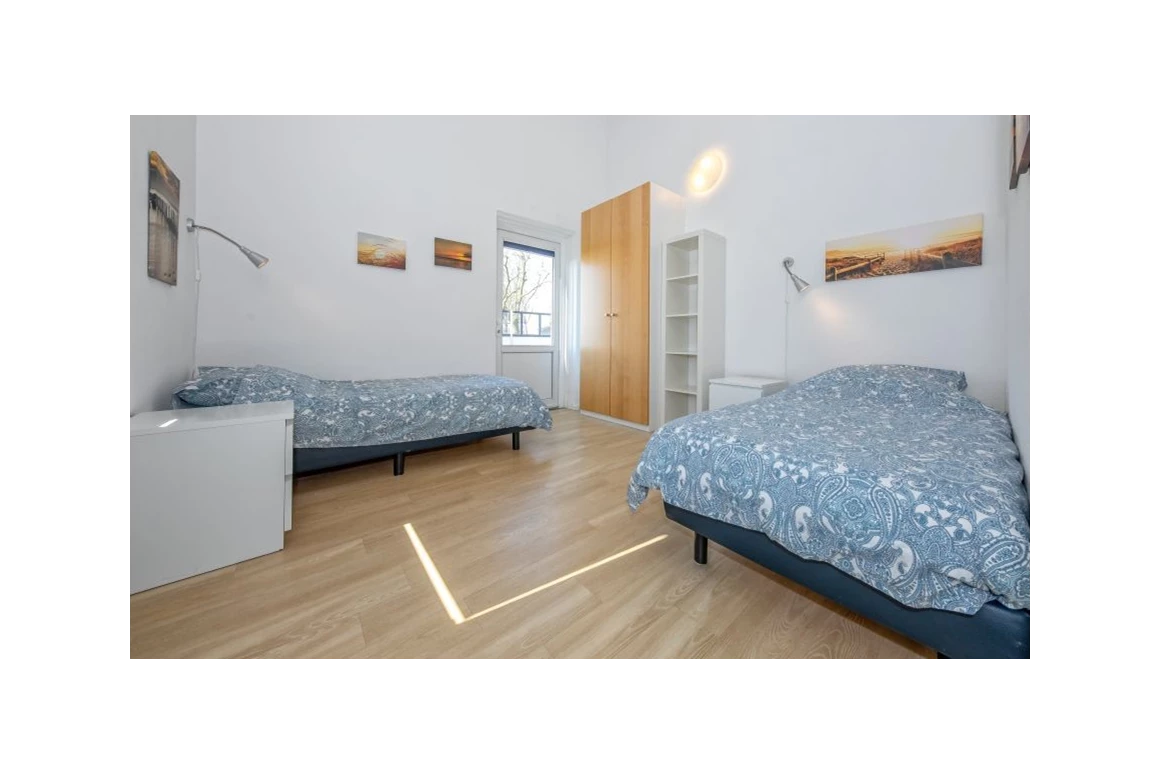 Rollstuhl-Urlaub: Doppelzimmer - Modestia Groepsverblijf Texel