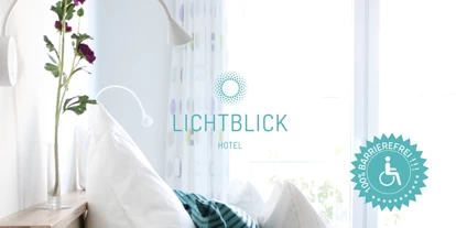 Rollstuhlgerechte Unterkunft - Pastetten - Lichtblick Hotel - Zimmer - 100 % barrierefreies Hotel Lichtblick in Münchner Umgebung