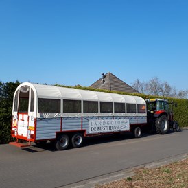 Rollstuhl-Urlaub: Planwagen auf  Landgoed de Biestheuvel - Landgoed de Biestheuvel