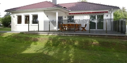 Rollstuhlgerechte Unterkunft - Unterkunftsart: Ferienhaus - Westansicht - Ferienhaus Annemiete