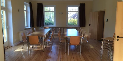 Rollstuhlgerechte Unterkunft - Unterkunftsart: Ferienhaus - Seminarraum - Rollstuhlgerechte Unterkünfte im Ferienhof Lamp