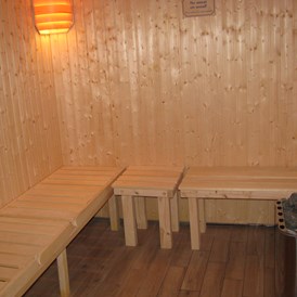Rollstuhl-Urlaub: Sauna - Ferienwohnung Boßmann