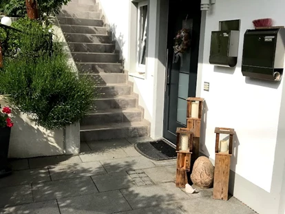 Rollstuhlgerechte Unterkunft - Oberbayern - Eingangsbereich - Ferienwohnung Mitterer Waging am See