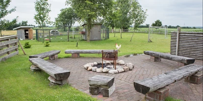 Rollstuhlgerechte Unterkunft - Pflegebett - Grillplatz - Behindertenferien Nordsee - Ferienhof für Menschen mit & ohne Handicap an der Nordsee