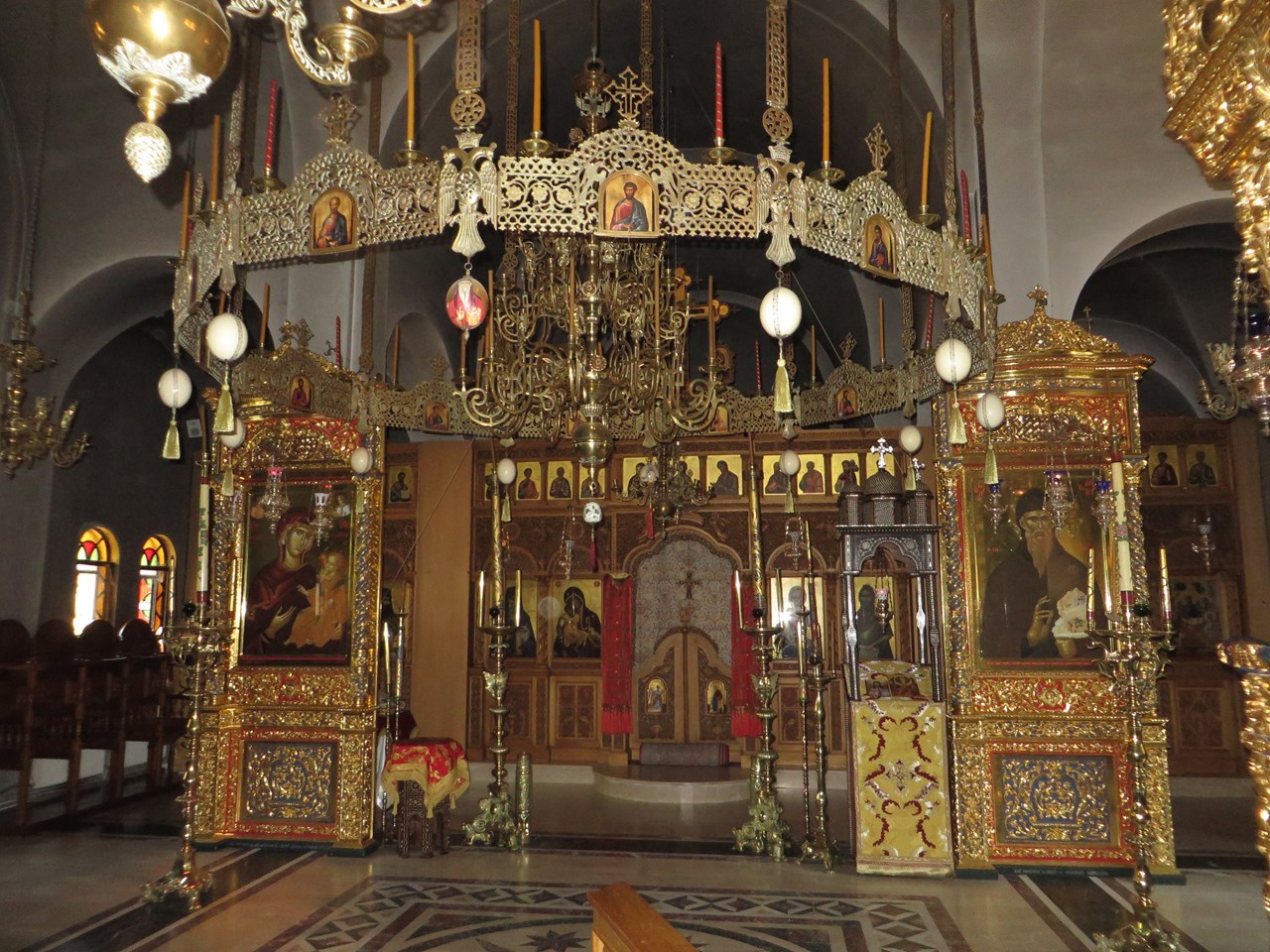 Villa Sevasti Nordgriechenland Ausflugsziele speziell für Rollstuhlfahrer Kloster Efraim, das schönste Frauenkloster