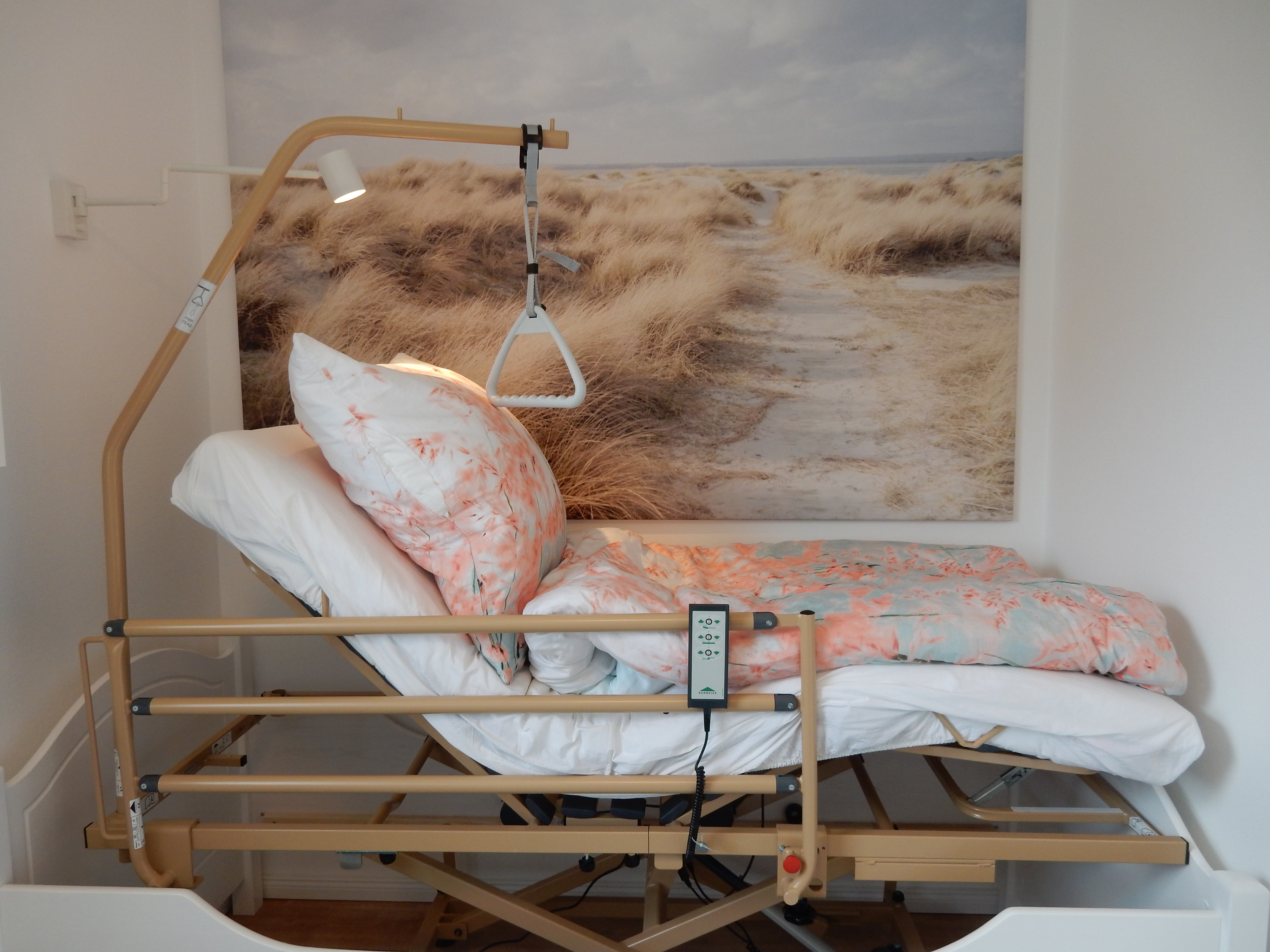 Rollstuhlgerechte Unterkunft - Pflegebett Kinderzimmer - Ferienwohnung Freiheit