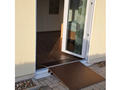 Rollstuhlgerechte Unterkunft - Unterkunftsart: Ferienhaus - Rappe für ins Schlafzimmer - Ferienhaus in Trittenheim