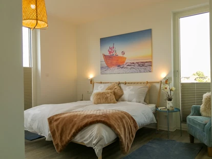 Rollstuhlgerechte Unterkunft - Barrierefreies Schlafzimmer  - MeerOstseeZeit