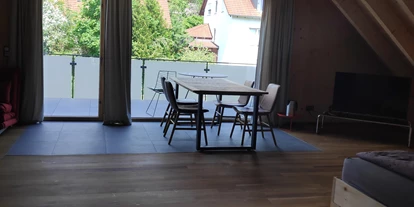 Rollstuhlgerechte Unterkunft - Region Schwaben - Studio Stoffelburg