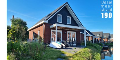 Rollstuhlgerechte Unterkunft - Egmond aan Zee - Barrierefreies 6-Personen-Haus mit privater Steg auf dem Wasser. - IJsselmeerstraat190