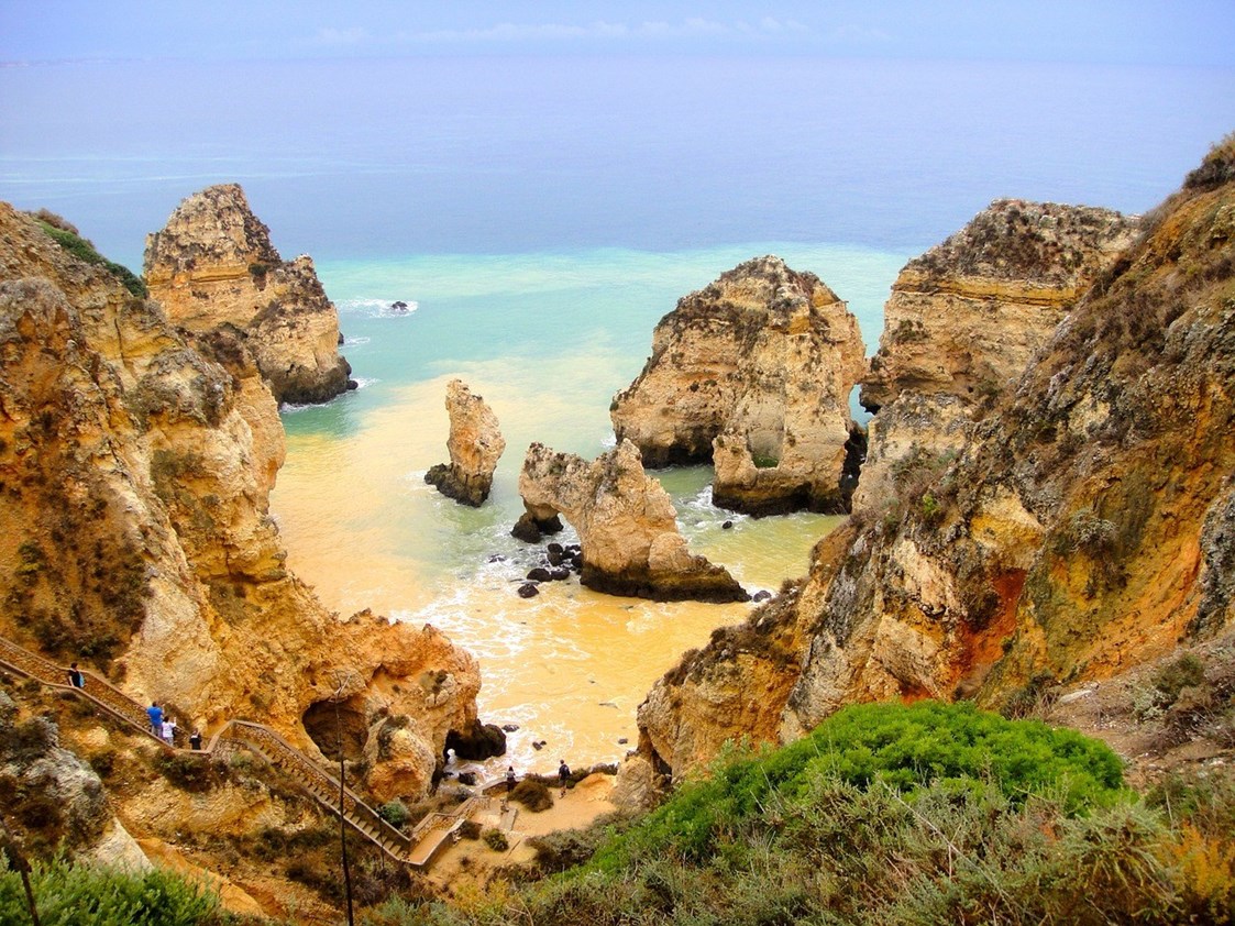 Rollstuhl-Urlaub: Bucht - FeWo-Algarve