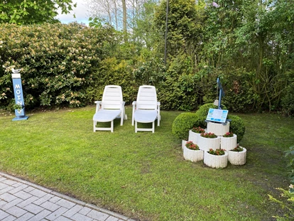 Rollstuhlgerechte Unterkunft - Unterkunftsart: Ferienhaus - Garten komplett eingezäunt - Landhaus Sonnens Huus