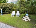 Rollstuhl-Urlaub: Garten komplett eingezäunt - Landhaus Sonnens Huus