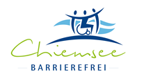 Rollstuhlgerechte Unterkunft - Region Chiemsee - Logo Chiemsee barrierefrei  - Chiemsee barrierefrei