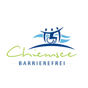 Rollstuhlgerechte Unterkunft: Logo Chiemsee barrierefrei  - Chiemsee barrierefrei