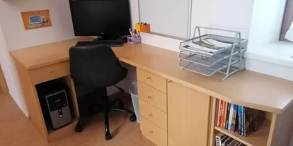 Rollstuhlgerechte Unterkunft - Pflegebett - Ferienwohnung Kaiserblick Kössen