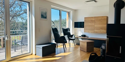 Rollstuhlgerechte Unterkunft - Baiersbronn - Wohnzimmer Ferienwohnung Westweg - Ferienwohnung Westweg