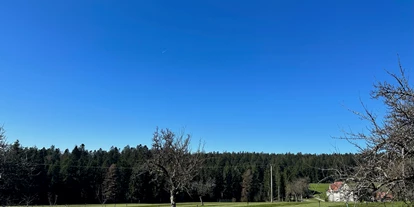 Rollstuhlgerechte Unterkunft - Baiersbronn - Ausblick vom Balkon - Ferienwohnung Westweg