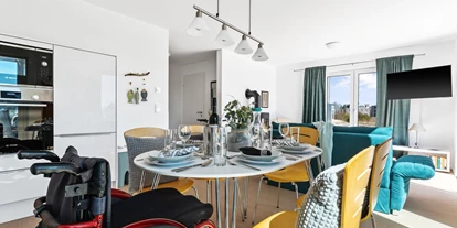 Rollstuhlgerechte Unterkunft - Pflegebett - Essbereich - Rolli Oase Ostseeresort Olpenitz (Kappeln)
