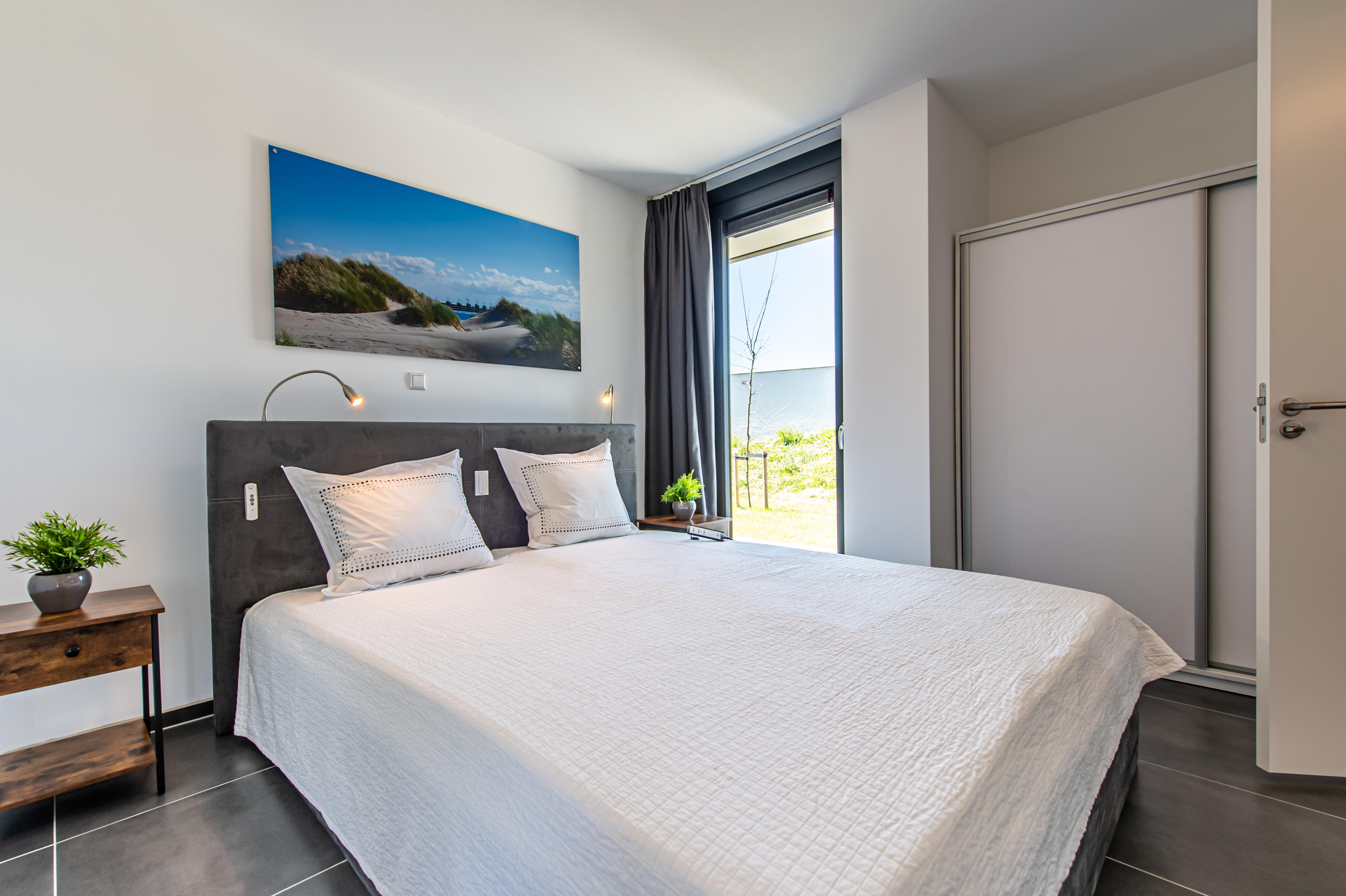 Rollstuhl-Urlaub: Schlafzimmer - Duinvallei 22