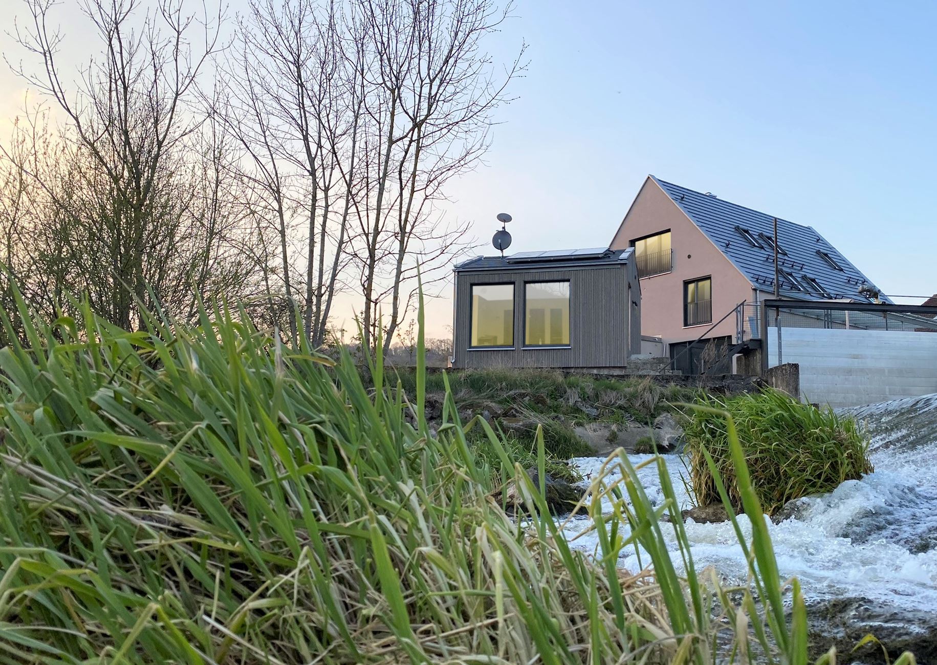 Rollstuhlgerechte Unterkunft - Franken - Herzlich willkommen in der Renkenmühle an der Jagst - Ferienhaus Renkenmühle