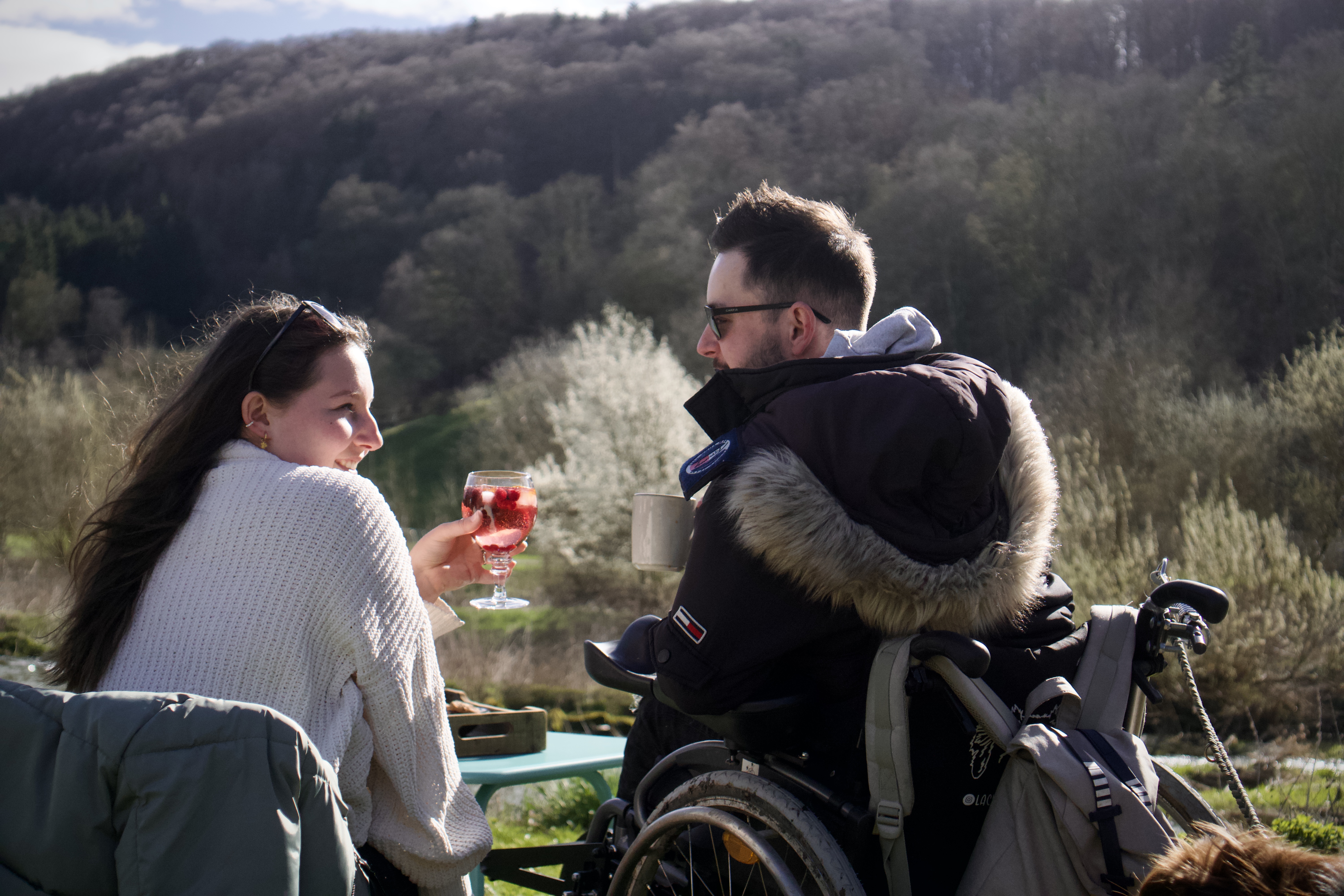 Rollstuhlgerechte Unterkunft - Franken - Ferienhaus Renkenmühle