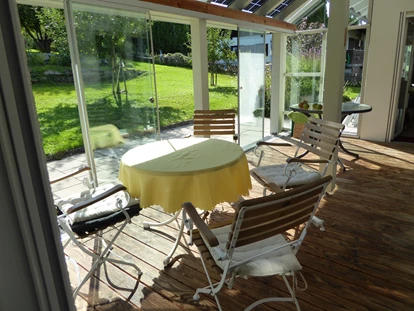 Rollstuhlgerechte Unterkunft - Unterkunftsart: Ferienhaus - Ferienhaus-Geißdörfer
