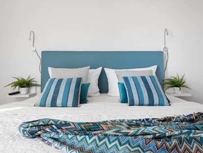Rollstuhlgerechte Unterkunft - Schlafzimmer mit einem Doppelbett - Ocean Terrace