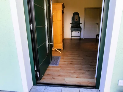 Rollstuhlgerechte Unterkunft - Unterkunftsart: Ferienhaus - alles auf einer Ebene, ohne Schwellen - Ferienhaus Wollinger