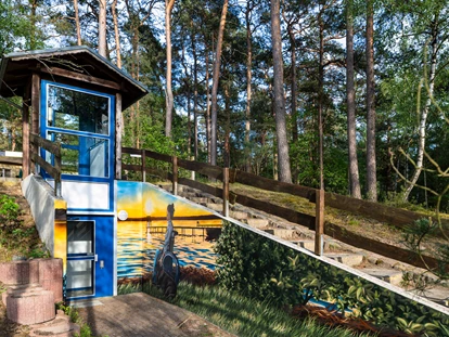 Rollstuhlgerechte Unterkunft - Unterkunftsart: Ferienhaus - Fahrstuhl - IDA Integrationsdorf Arendsee