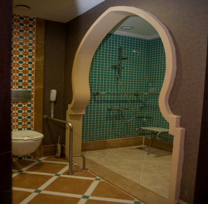 Rollstuhlgerechte Unterkunft - Unterkunftsart: Hotel - Türkei - Badezimmer - Spice & Spa