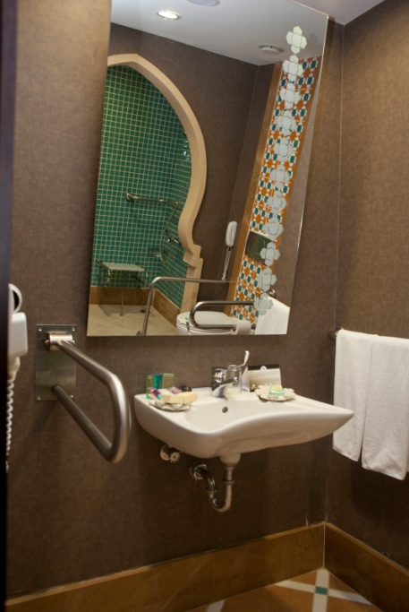 Rollstuhlgerechte Unterkunft - Unterkunftsart: Hotel - Türkei - Badezimmer - Spice & Spa