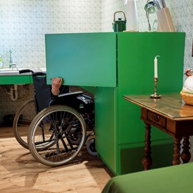 Rollstuhl-Urlaub: Barrierefreiheit wird gross geschrieben im Haus Himmelfahrt und findet sich überall. - Haus Himmelfahrt