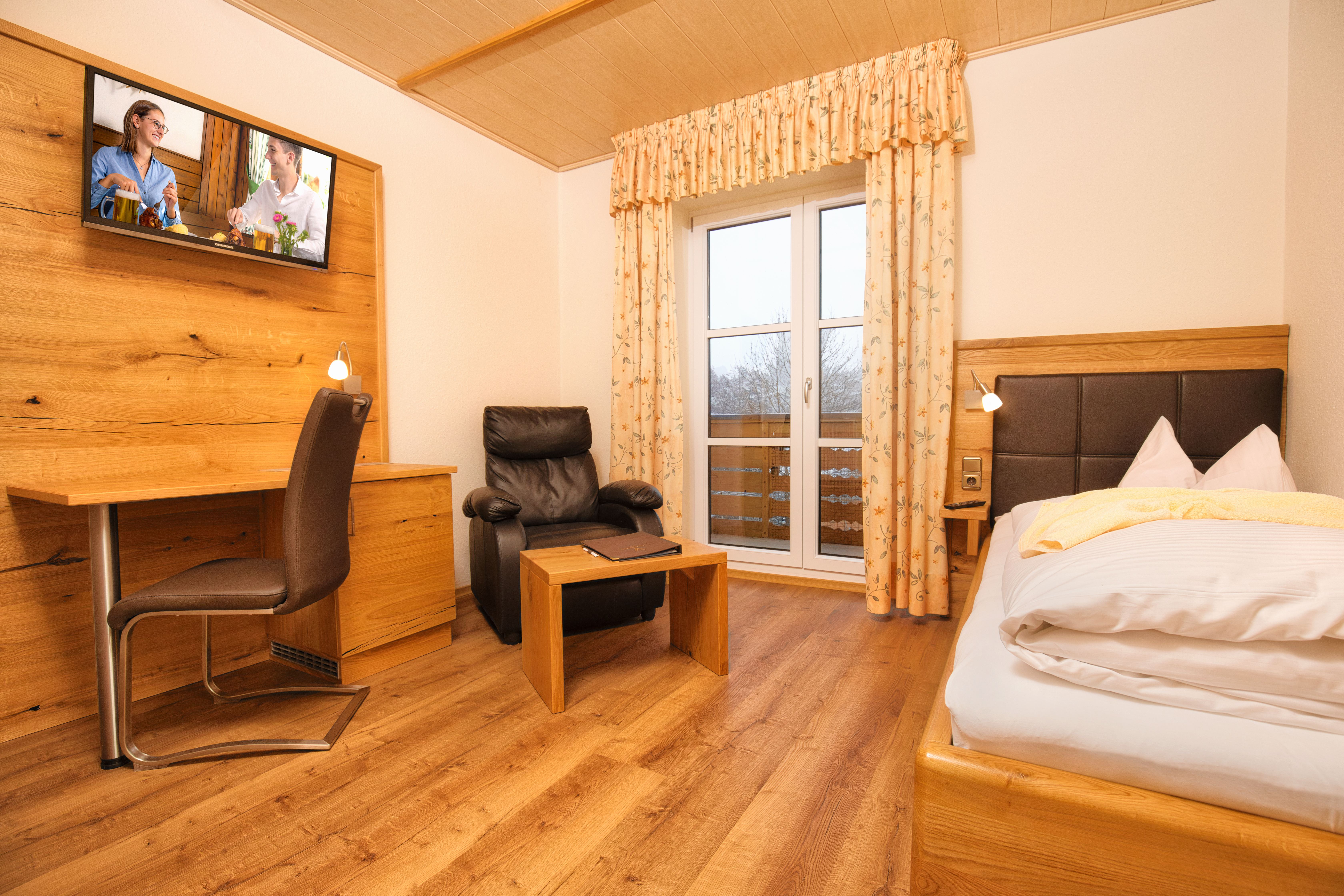 Rollstuhl-Urlaub: Einzelzimmer - Der Glaserhof - Wald.Zeit.Hotel